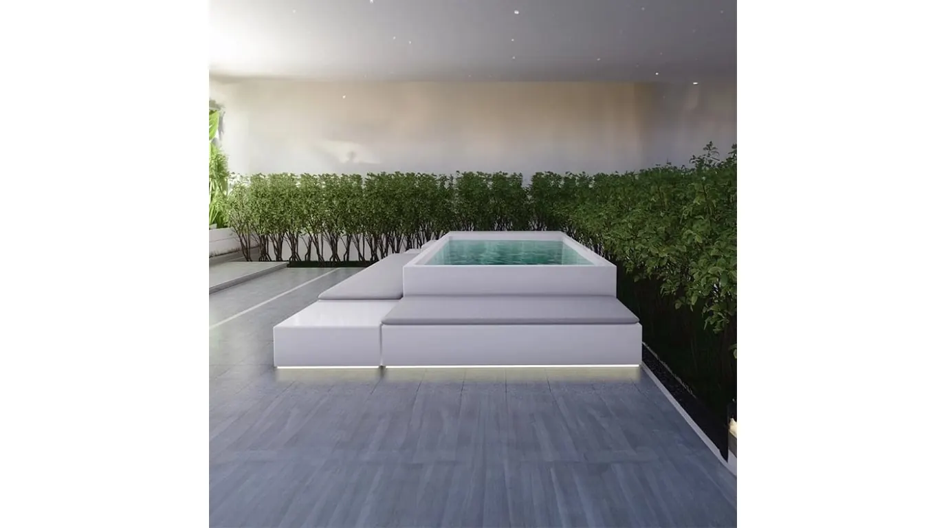 Piscina Prefabricada con Sofá vista 1