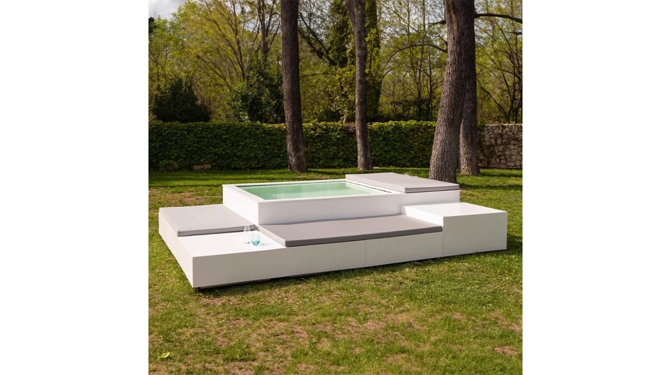 Piscina Prefabricada con Sofá vista 5